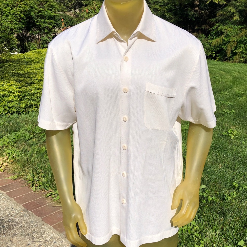 NAT NAST Luxury Original Men Silk Hawaiian Shirt M